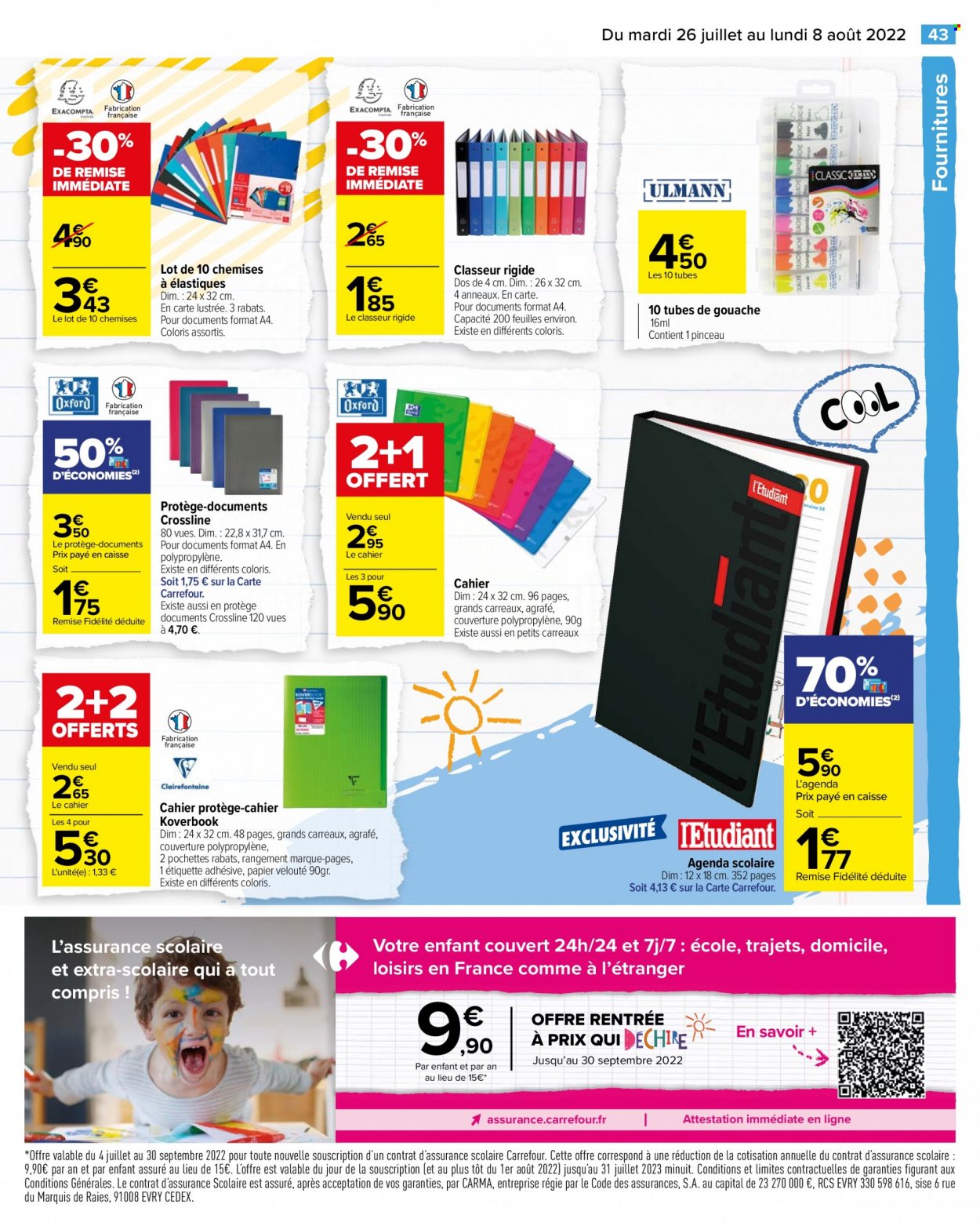 Catalogue Carrefour Hypermarchés - 26/07/2022 - 08/08/2022. Page 55
