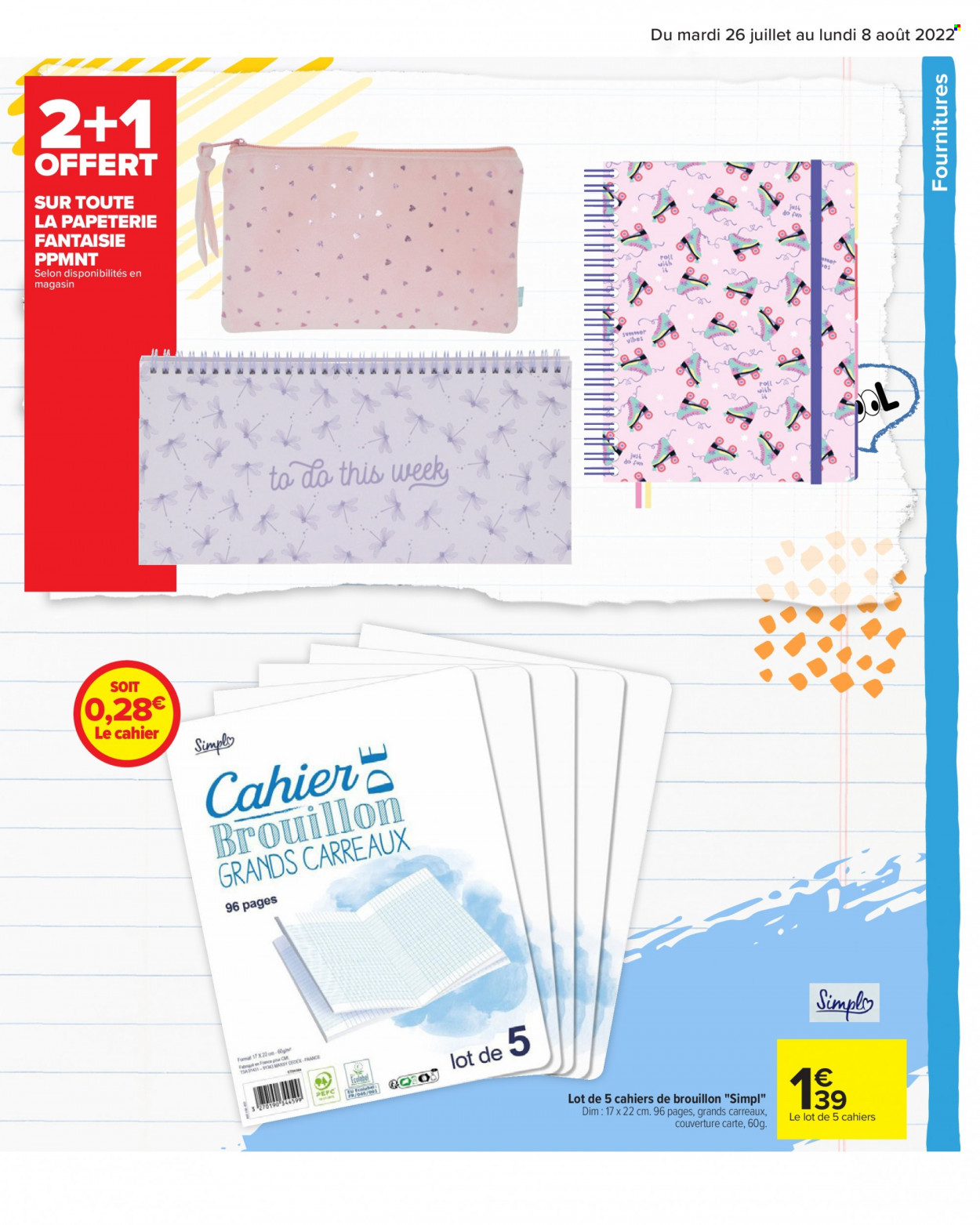 Catalogue Carrefour Hypermarchés - 26/07/2022 - 08/08/2022. Page 57