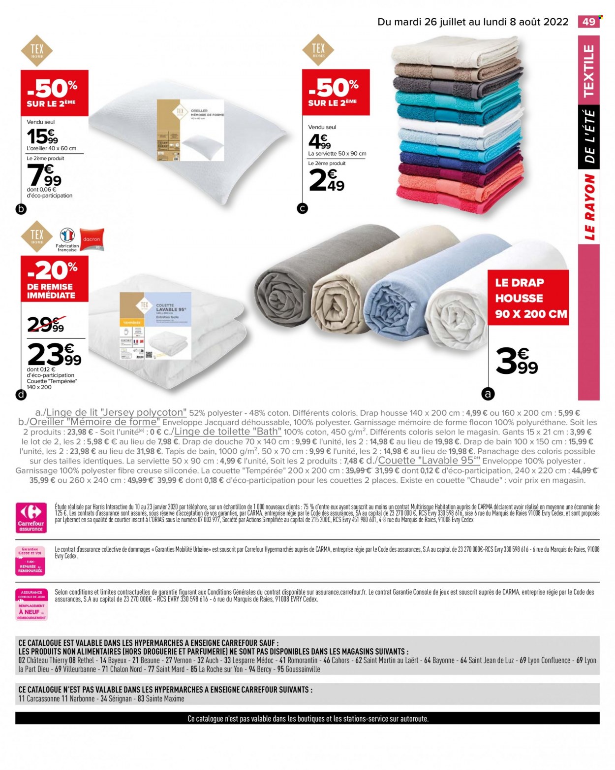 Catalogue Carrefour Hypermarchés - 26/07/2022 - 08/08/2022. Page 63
