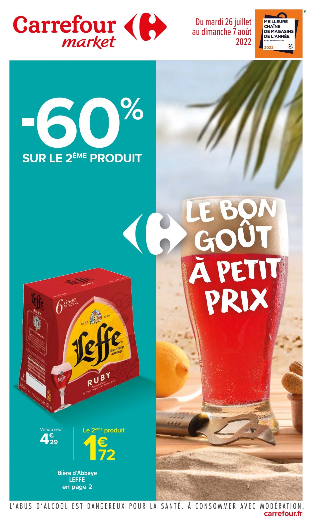 Catalogue Carrefour Market - 26/07/2022 - 07/08/2022. Page 1