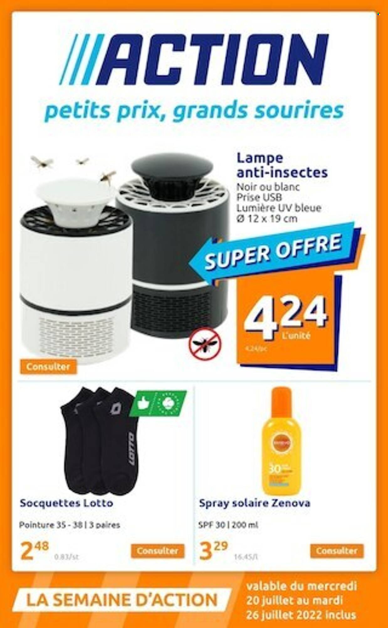 Catalogue Action - 20/07/2022 - 26/07/2022. Page 1
