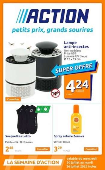 Catalogue Action - 20/07/2022 - 26/07/2022.
