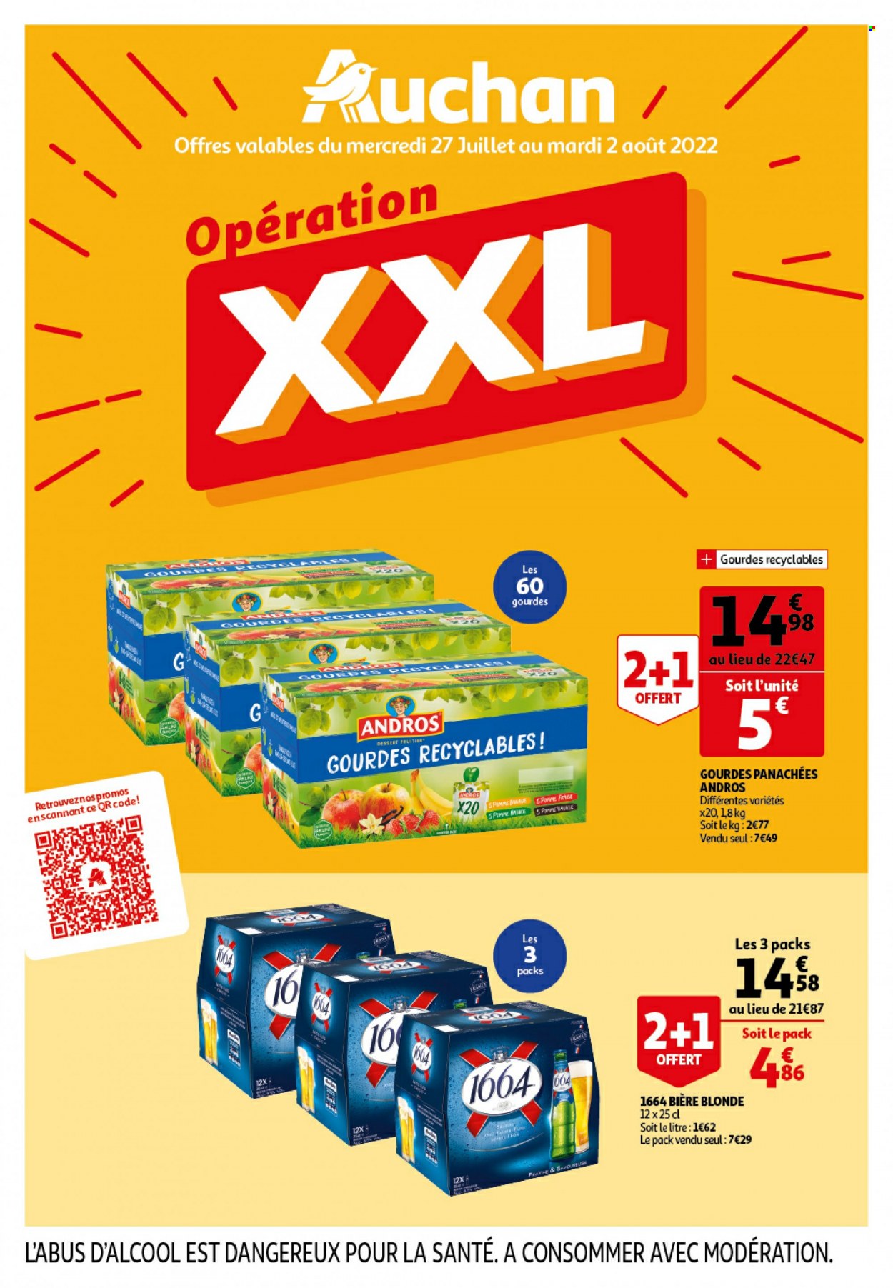 Catalogue Auchan - 27/07/2022 - 02/08/2022. Page 1