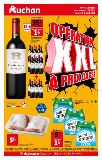 Catalogue Auchan - 27/07/2022 - 02/08/2022.