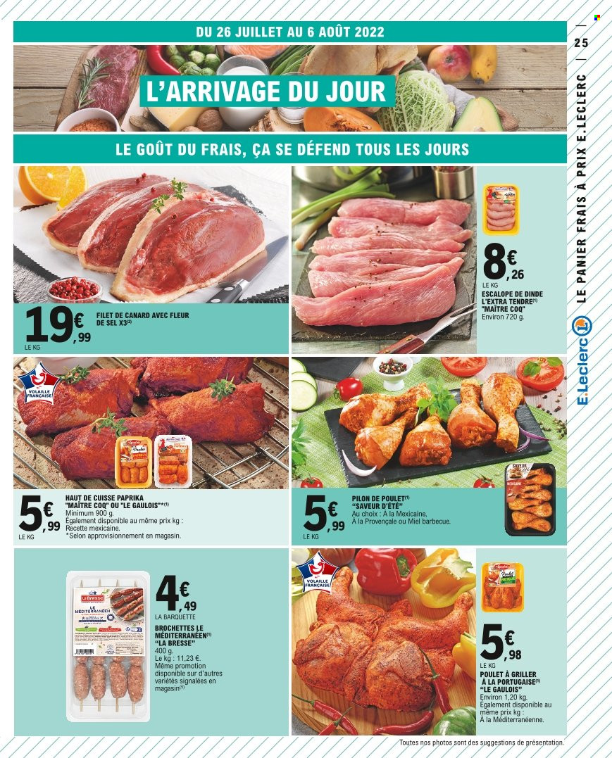 Catalogue E.Leclerc - 26/07/2022 - 06/08/2022. Page 25