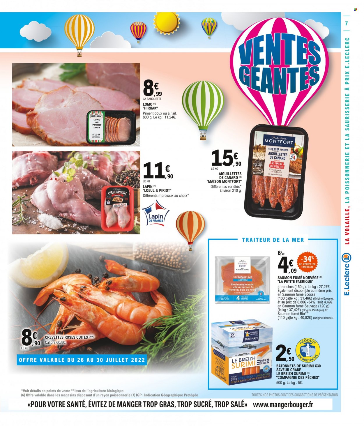 Catalogue E.Leclerc - 26/07/2022 - 07/08/2022. Page 7