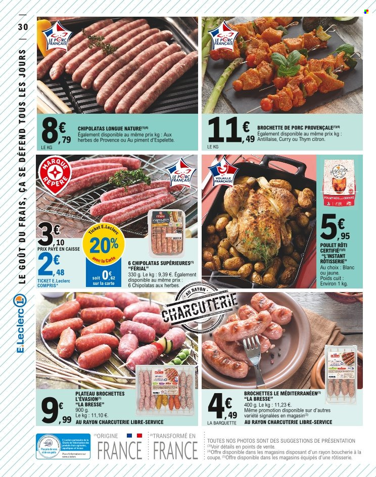 Catalogue E.Leclerc - 26/07/2022 - 06/08/2022. Page 30