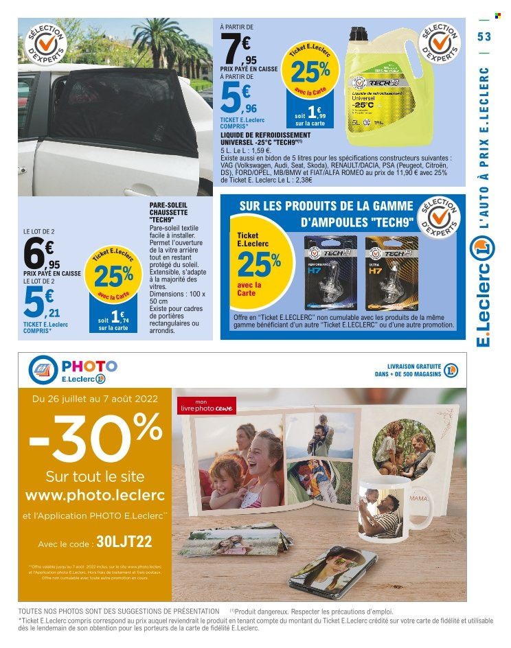 Catalogue E.Leclerc - 26/07/2022 - 06/08/2022. Page 53