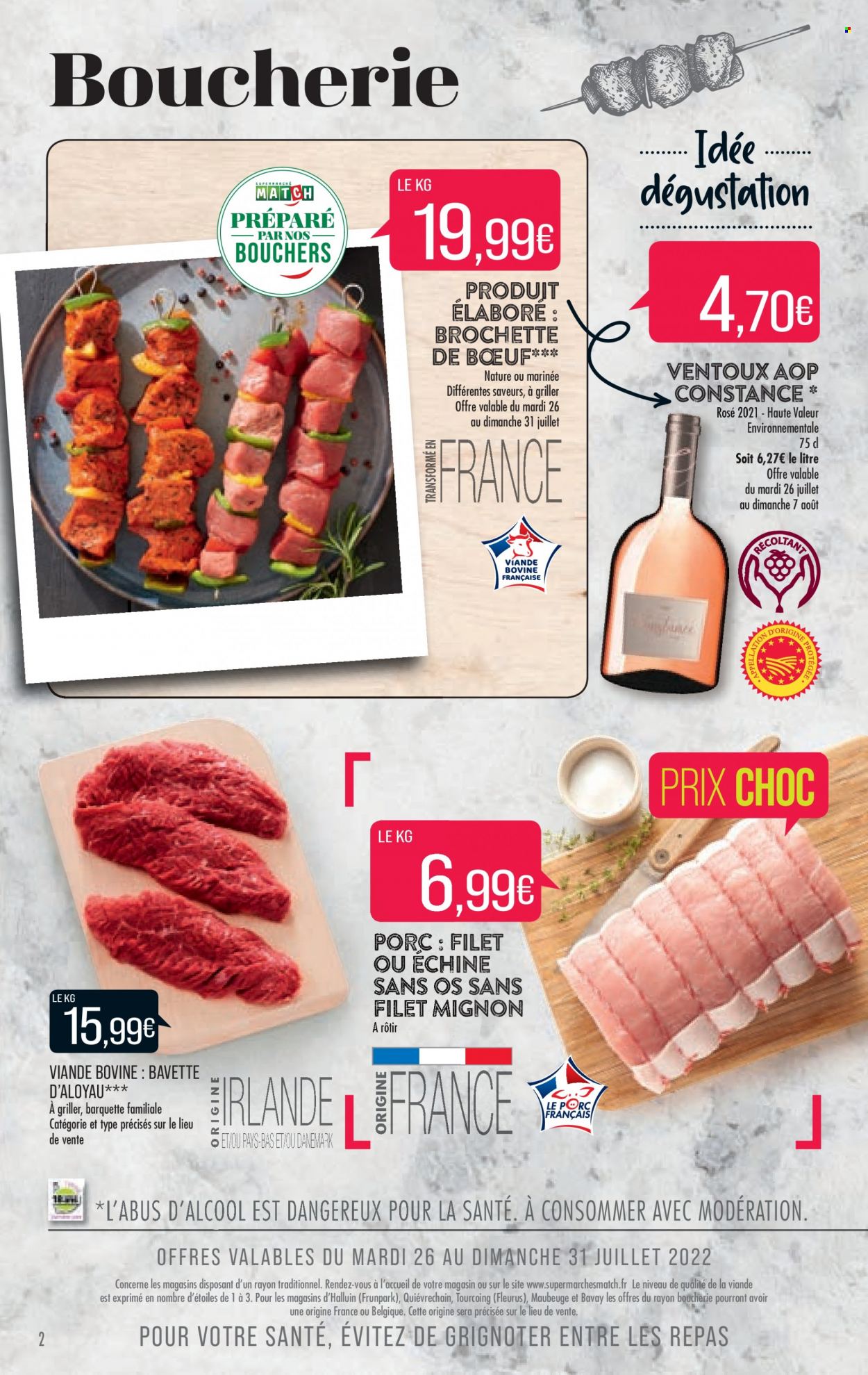 Catalogue Supermarché Match - 26/07/2022 - 07/08/2022. Page 2