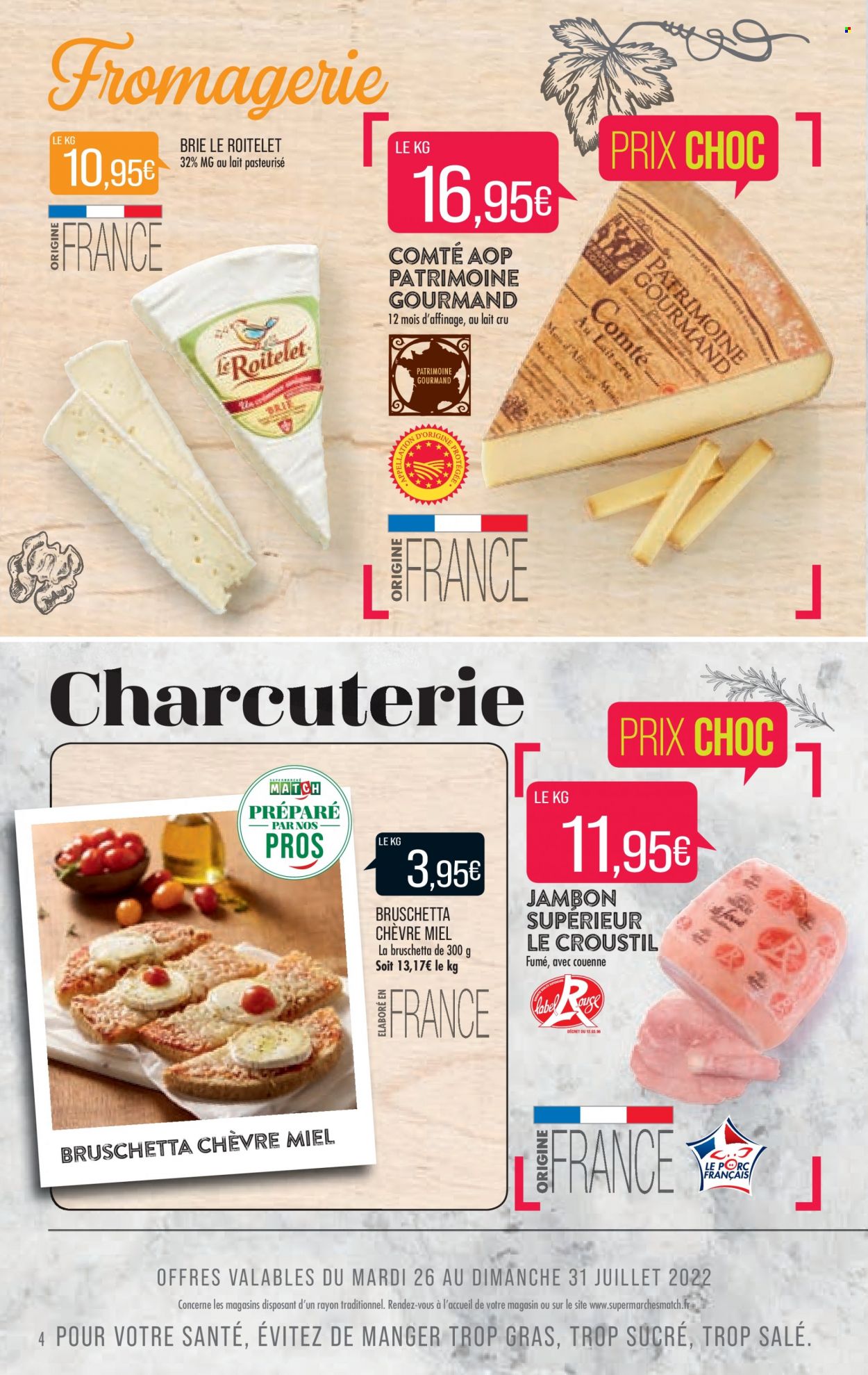 Catalogue Supermarché Match - 26/07/2022 - 07/08/2022. Page 4
