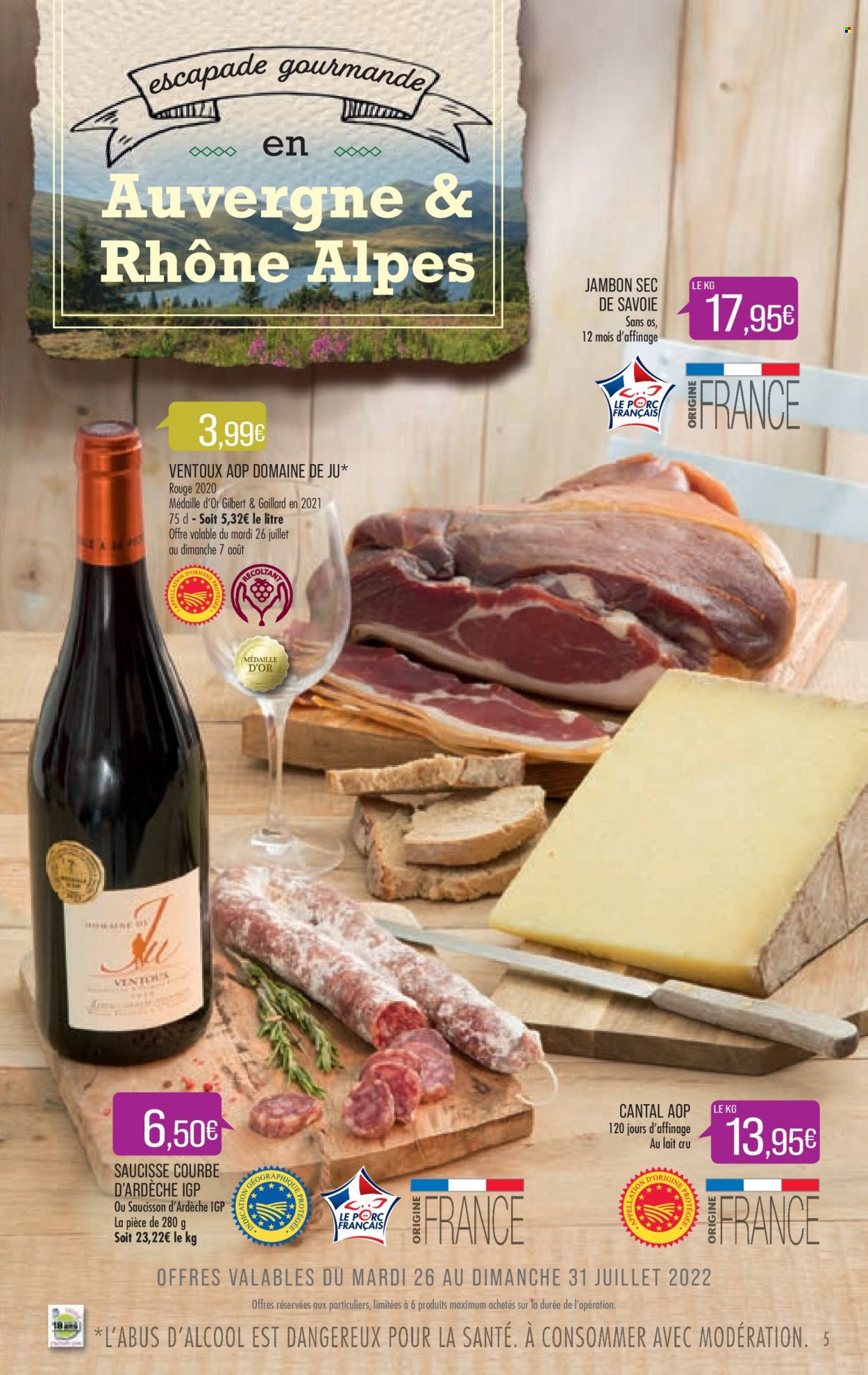 Catalogue Supermarché Match - 26/07/2022 - 07/08/2022. Page 5
