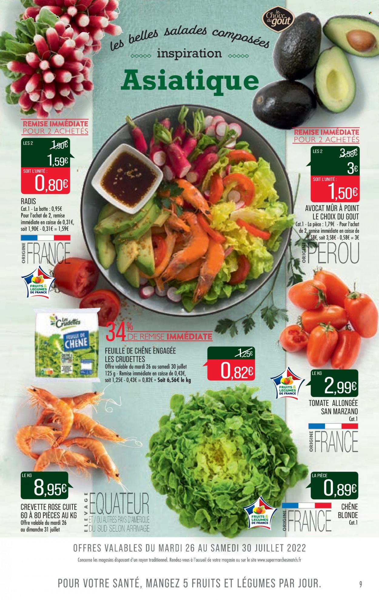 Catalogue Supermarché Match - 26/07/2022 - 07/08/2022. Page 9