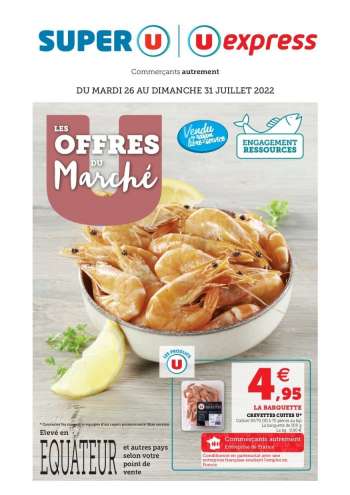 Catalogue Magasins U - 26/07/2022 - 31/07/2022.