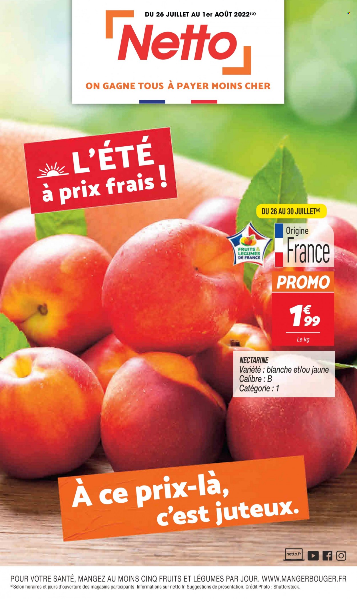 Catalogue Netto - 26/07/2022 - 01/08/2022. Page 1