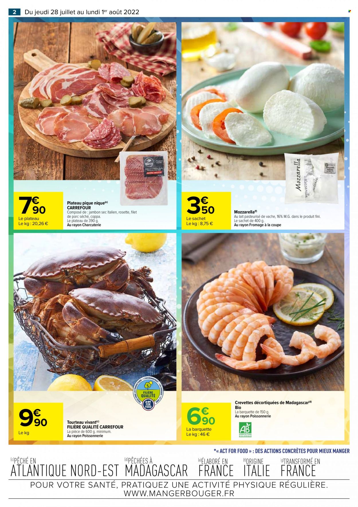 Catalogue Carrefour Hypermarchés - 28/07/2022 - 01/08/2022. Page 2