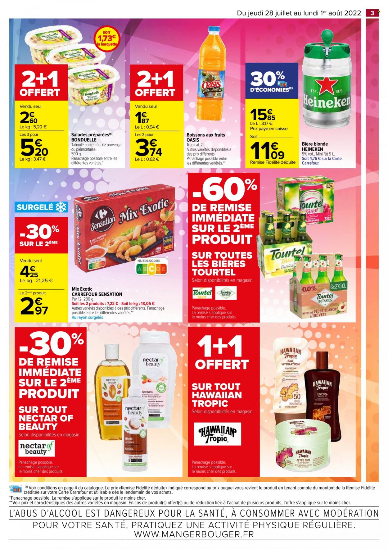 Catalogue Carrefour Hypermarchés - 28/07/2022 - 01/08/2022. Page 3