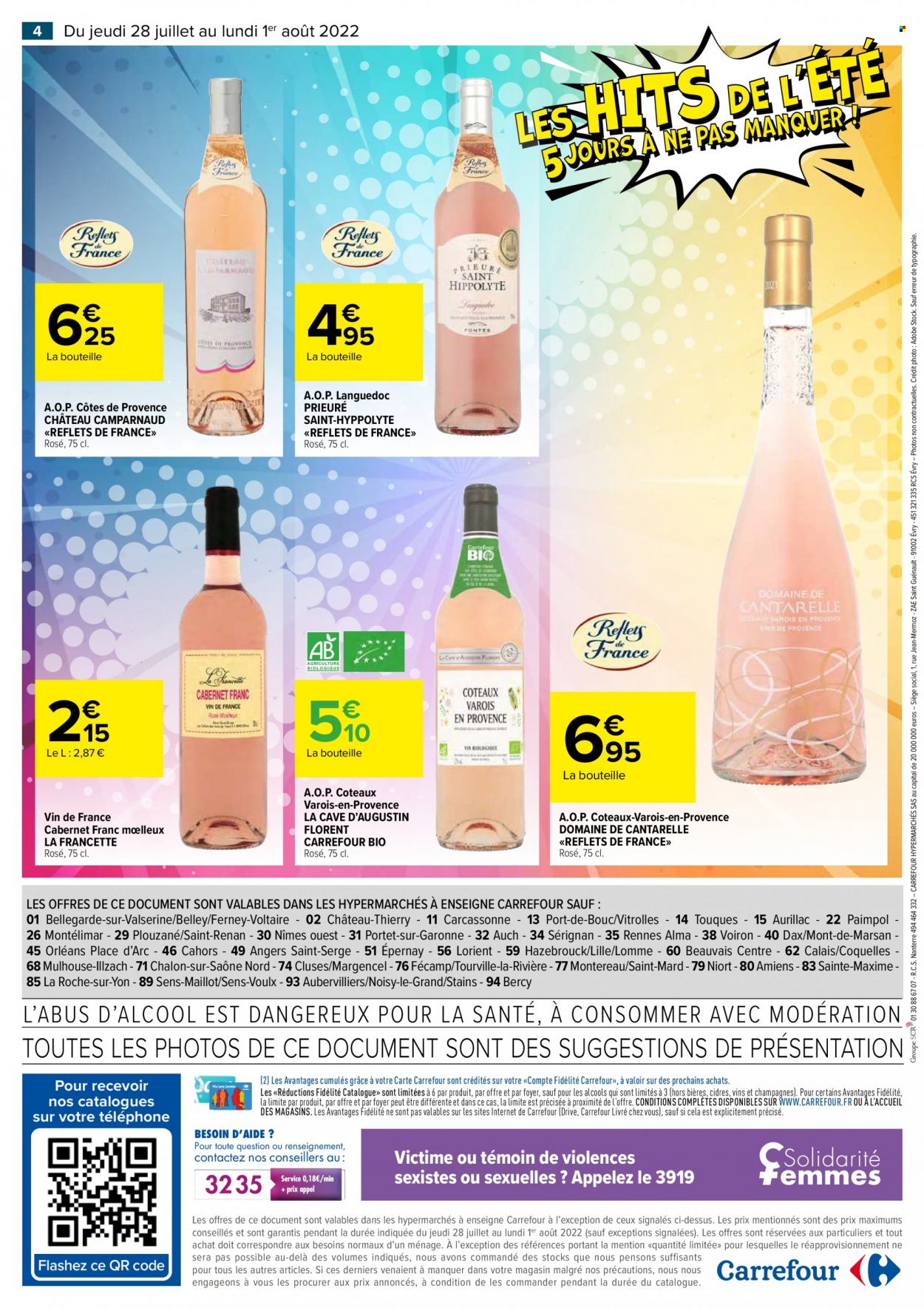 Catalogue Carrefour Hypermarchés - 28/07/2022 - 01/08/2022. Page 4