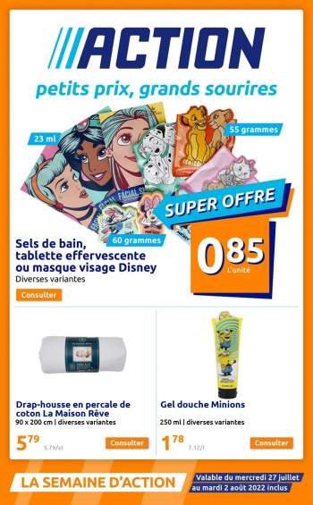 Catalogue Action - 27/07/2022 - 02/08/2022.