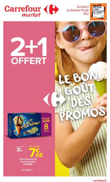 Catalogue Carrefour Market - 02/08/2022 - 14/08/2022.
