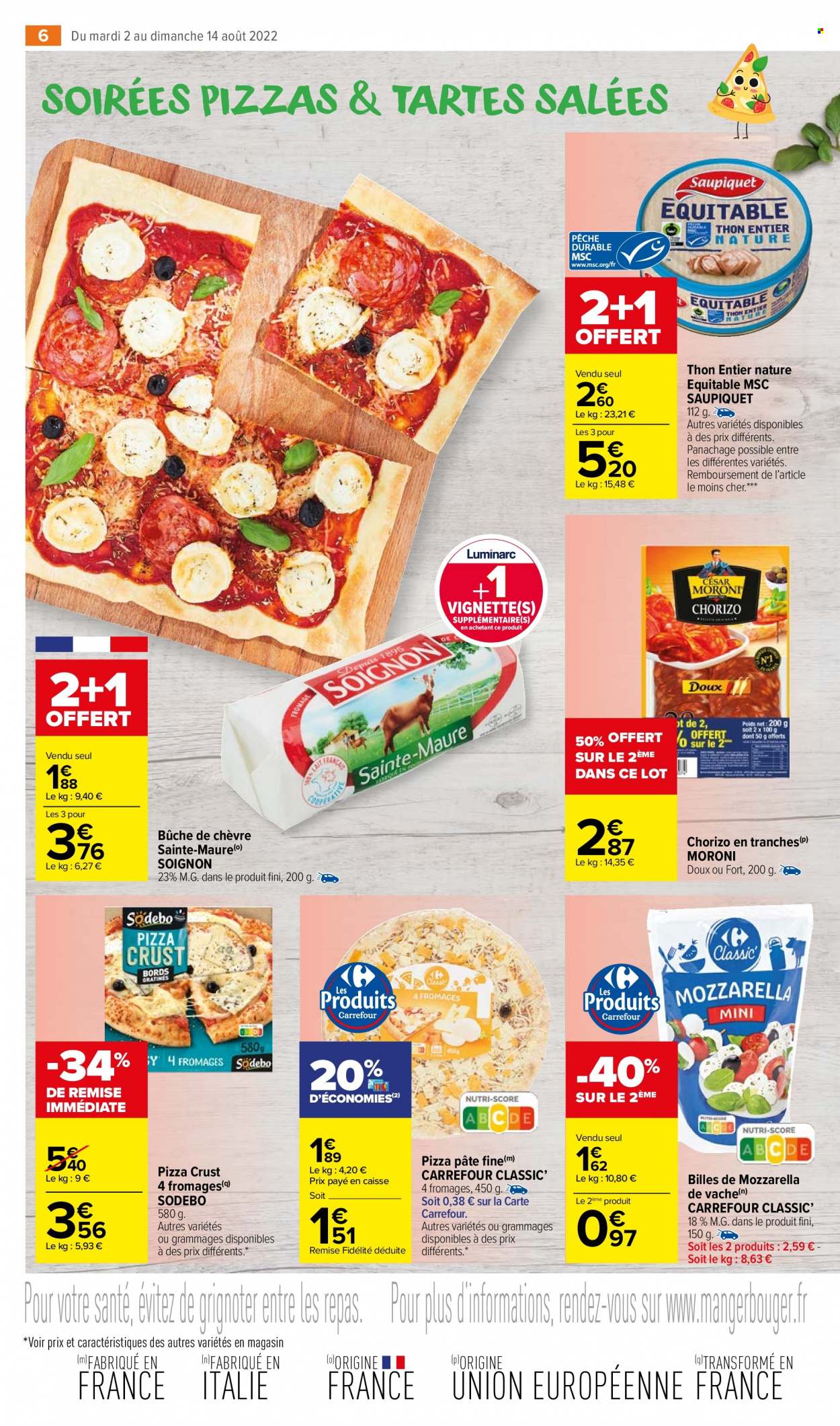 Catalogue Carrefour Market - 02/08/2022 - 14/08/2022. Page 6