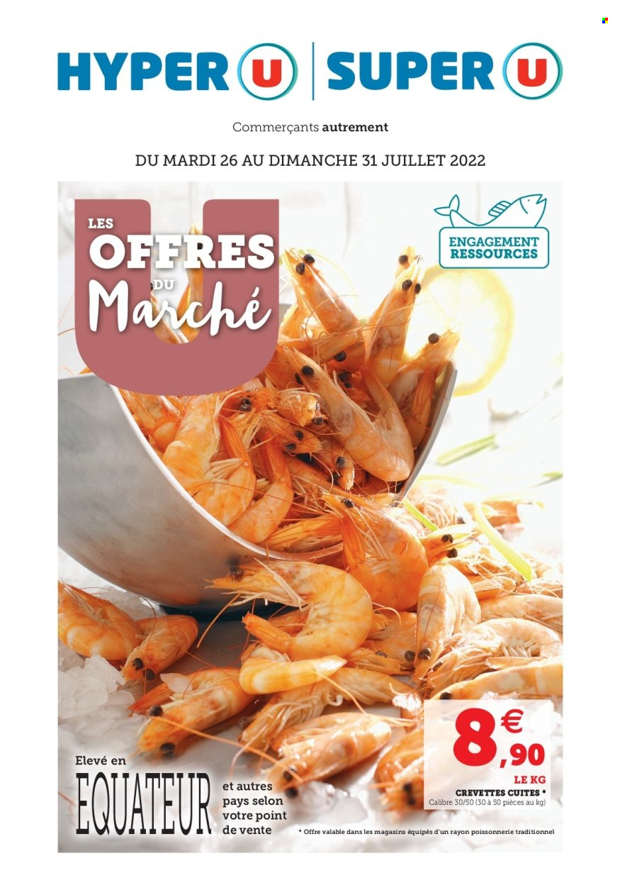 Catalogue Magasins U - 26/07/2022 - 31/07/2022. Page 1