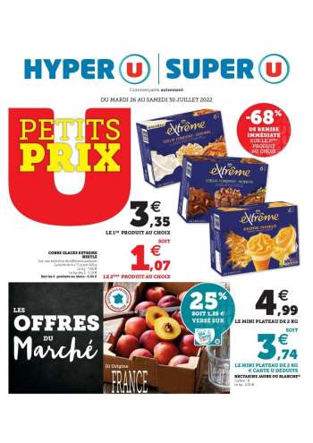 Catalogue Magasins U - 26/07/2022 - 30/07/2022.
