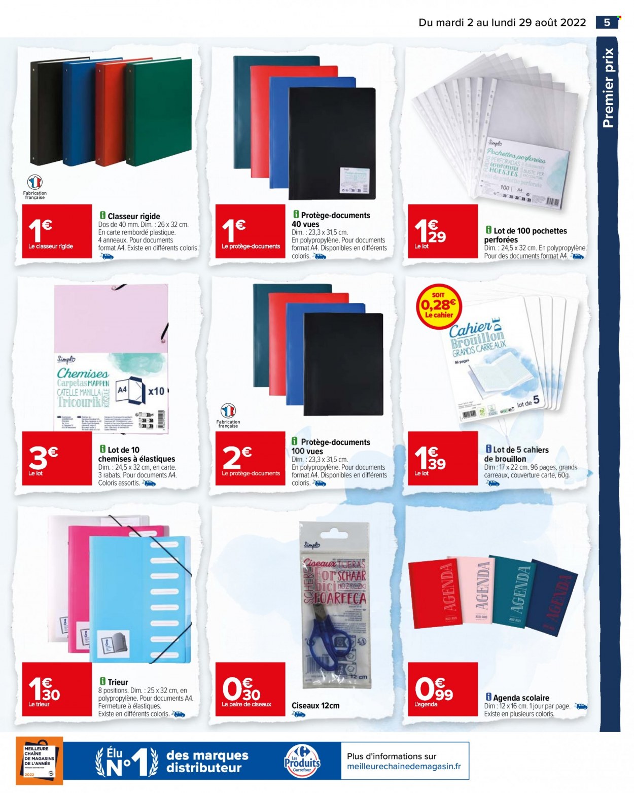 Catalogue Carrefour Hypermarchés - 02/08/2022 - 29/08/2022. Page 5