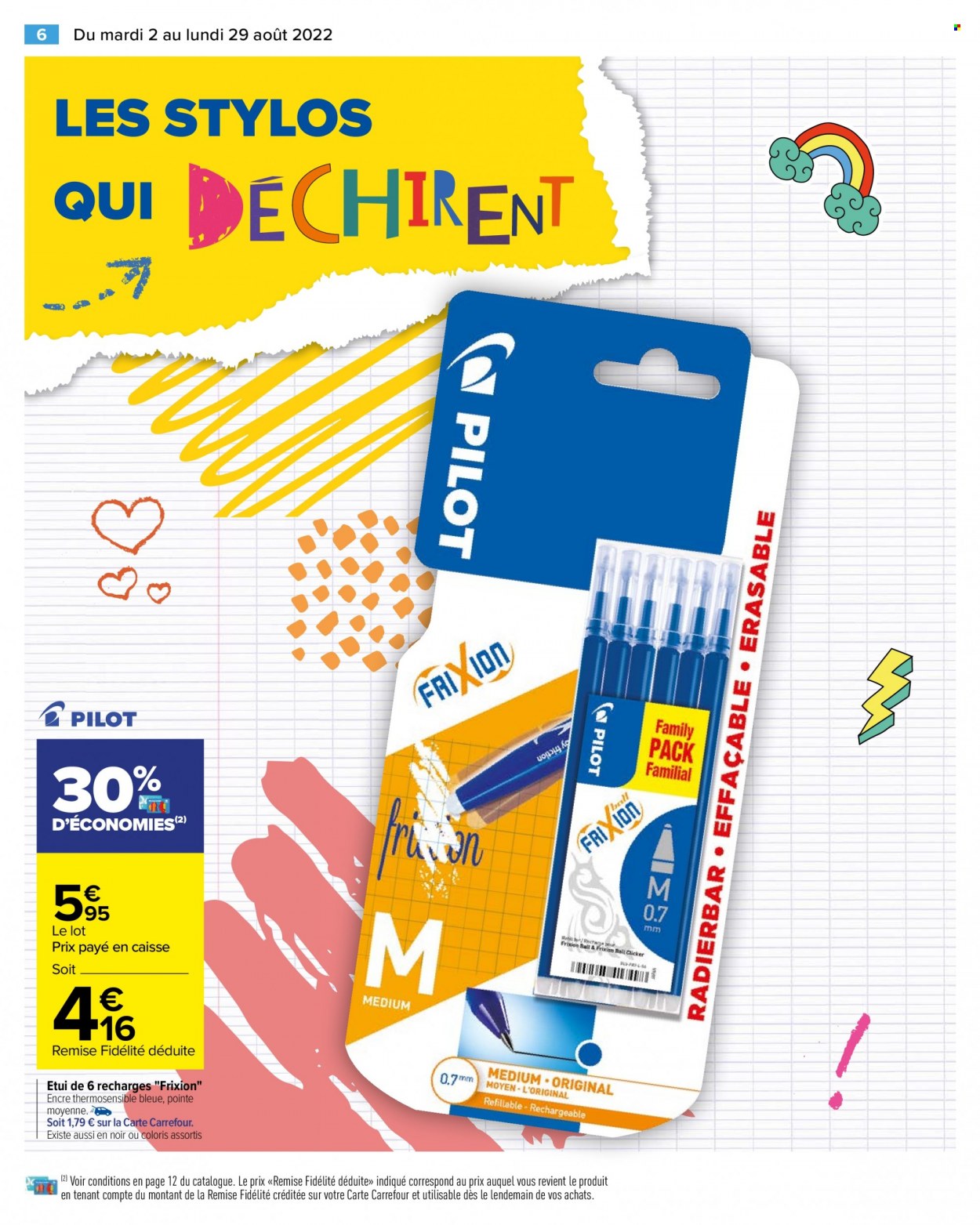 Catalogue Carrefour Hypermarchés - 02/08/2022 - 29/08/2022. Page 6