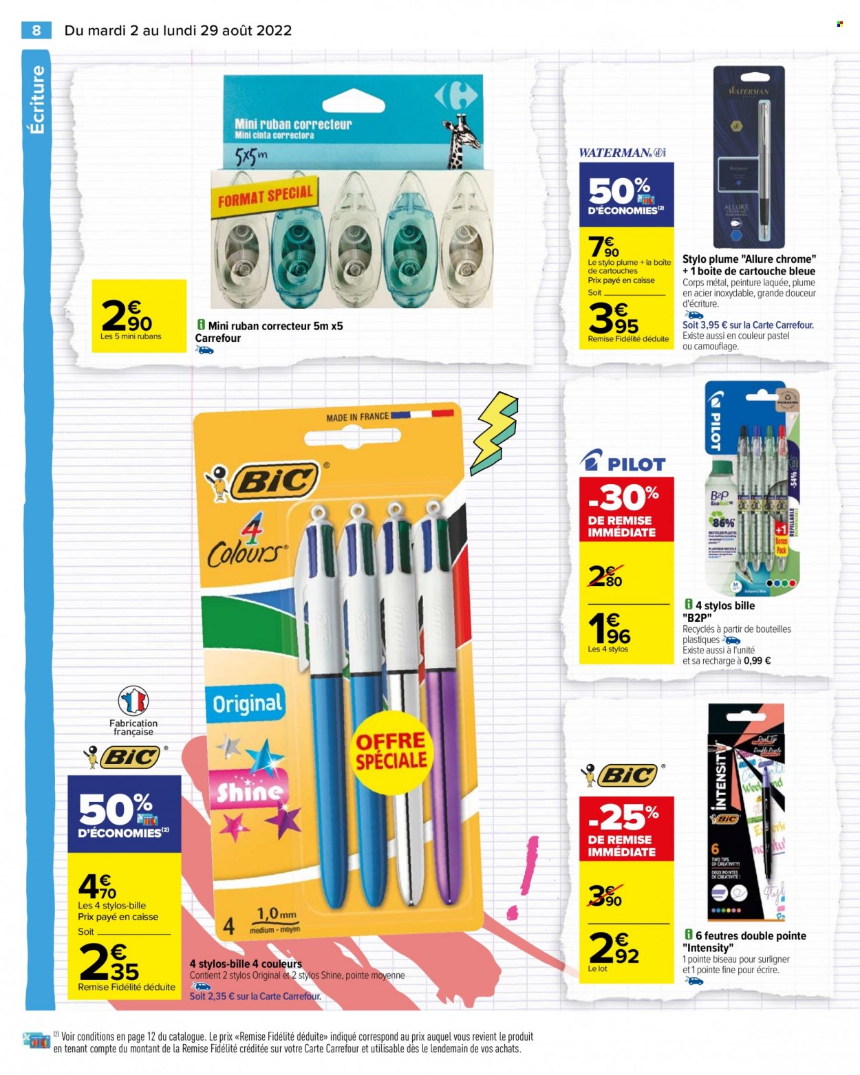 Catalogue Carrefour Hypermarchés - 02/08/2022 - 29/08/2022. Page 8