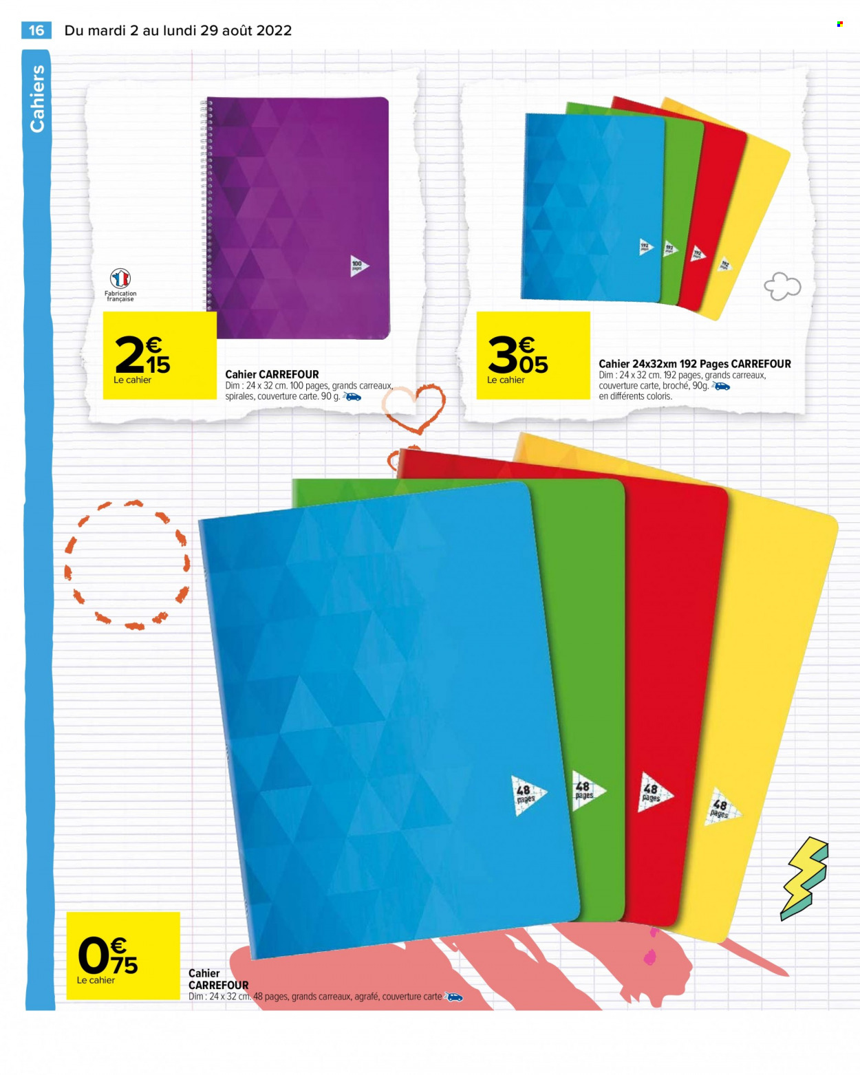 Catalogue Carrefour Hypermarchés - 02/08/2022 - 29/08/2022. Page 16