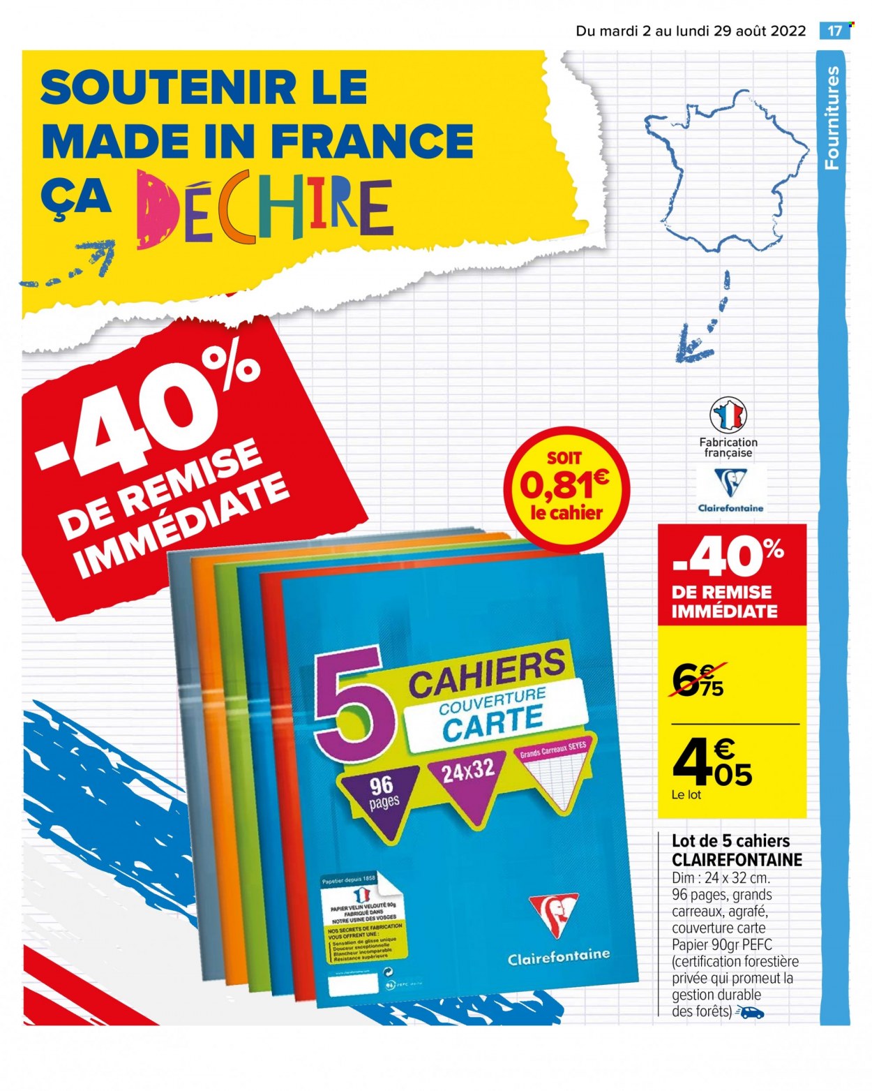 Catalogue Carrefour Hypermarchés - 02/08/2022 - 29/08/2022. Page 17