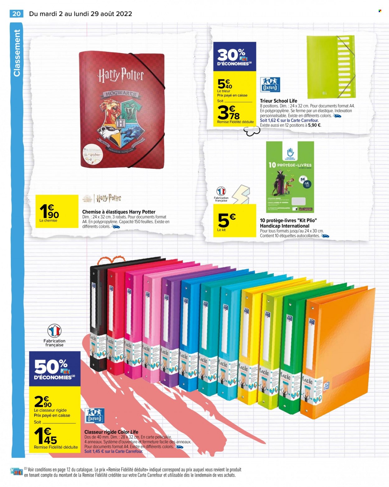 Catalogue Carrefour Hypermarchés - 02/08/2022 - 29/08/2022. Page 20