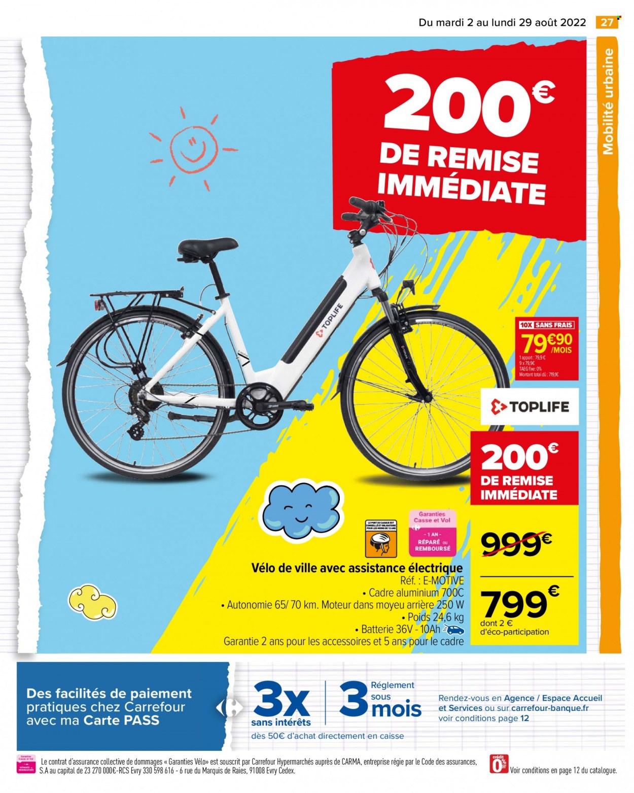 Catalogue Carrefour Hypermarchés - 02/08/2022 - 29/08/2022. Page 27