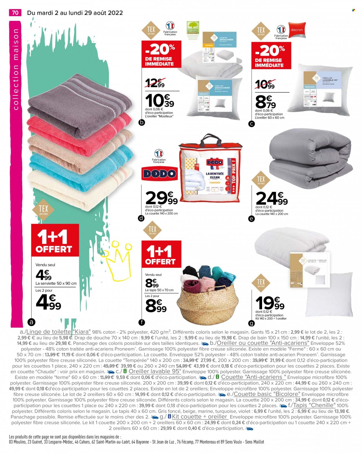 Catalogue Carrefour Hypermarchés - 02/08/2022 - 29/08/2022. Page 70