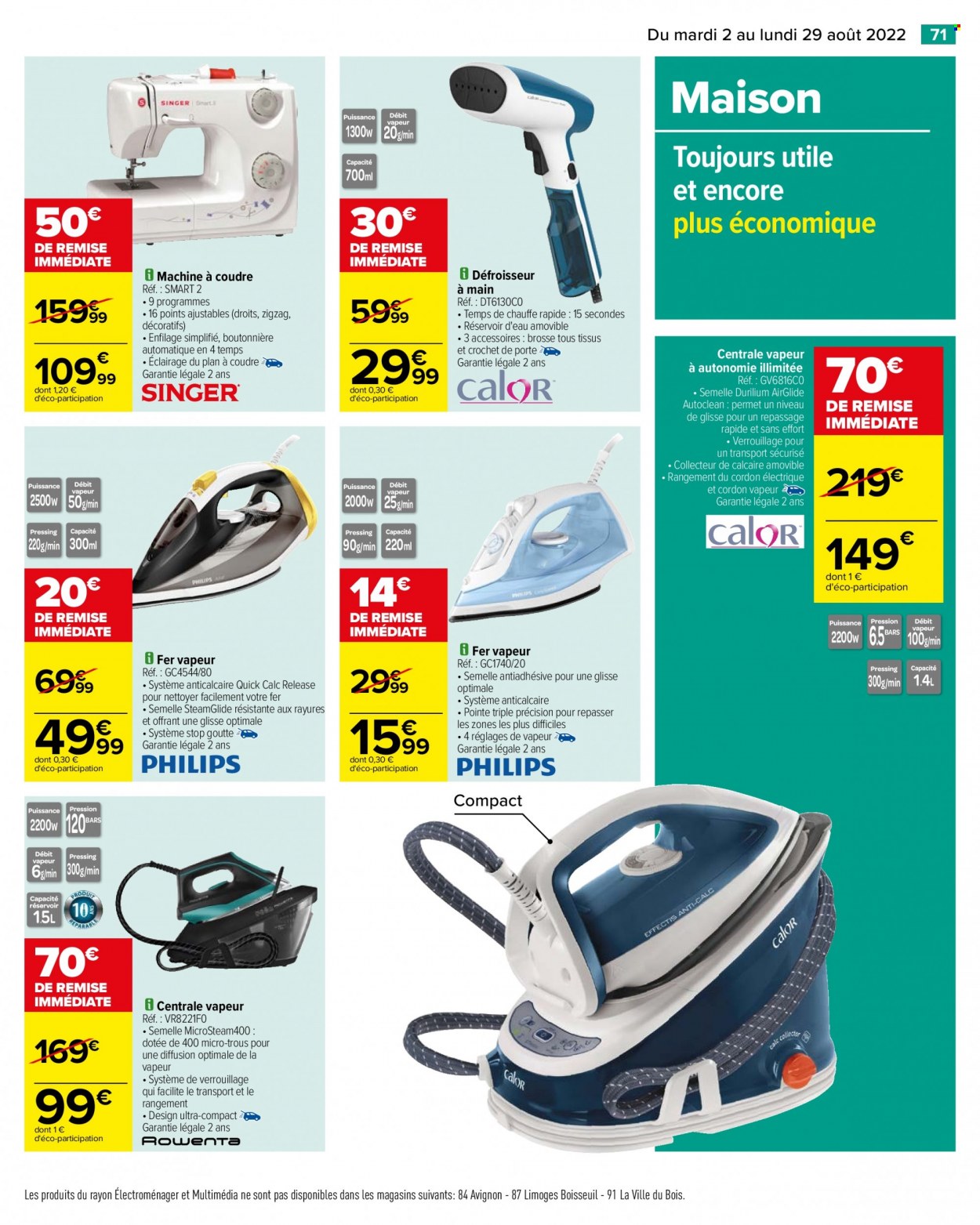 Catalogue Carrefour Hypermarchés - 02/08/2022 - 29/08/2022. Page 71