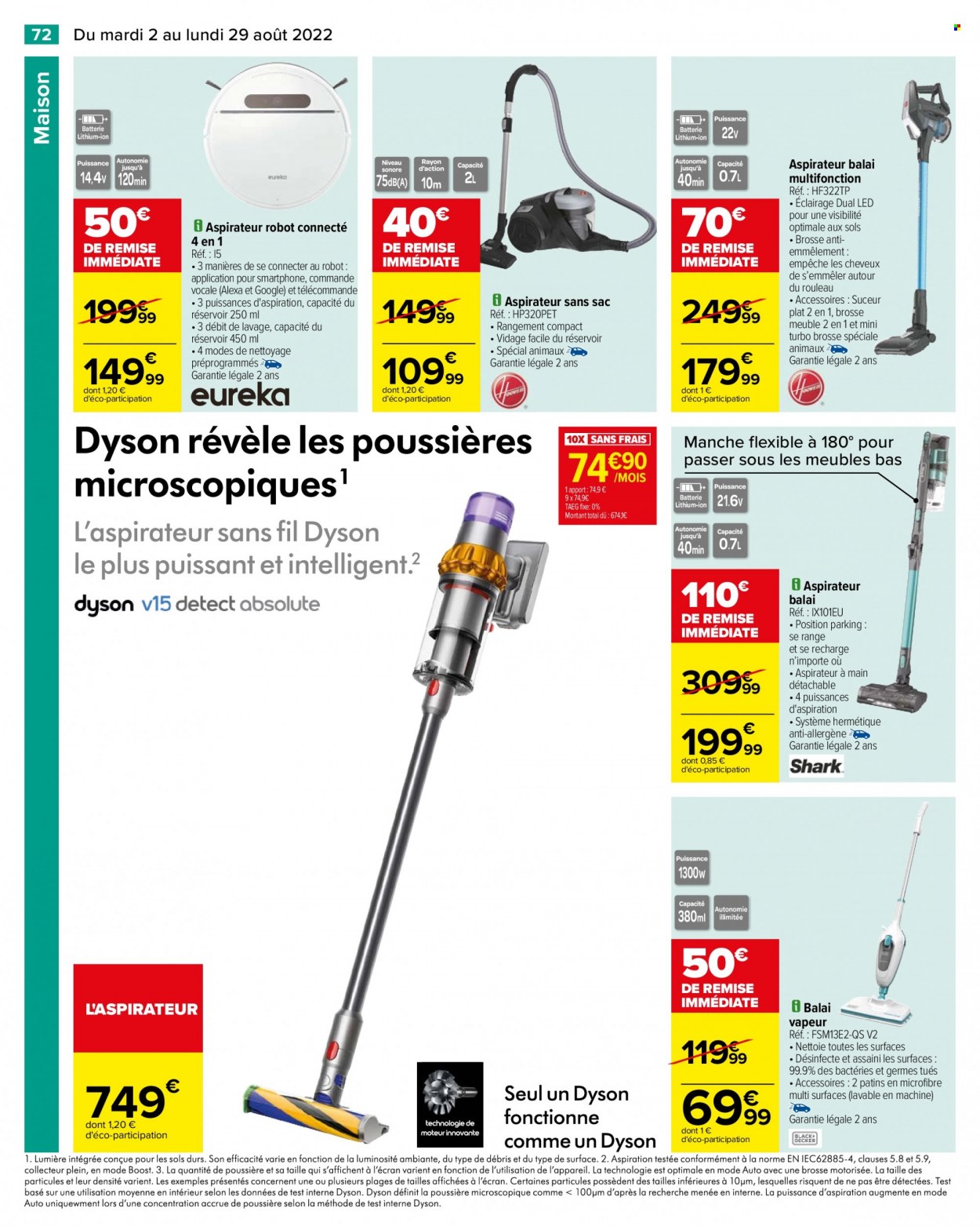 Catalogue Carrefour Hypermarchés - 02/08/2022 - 29/08/2022. Page 72