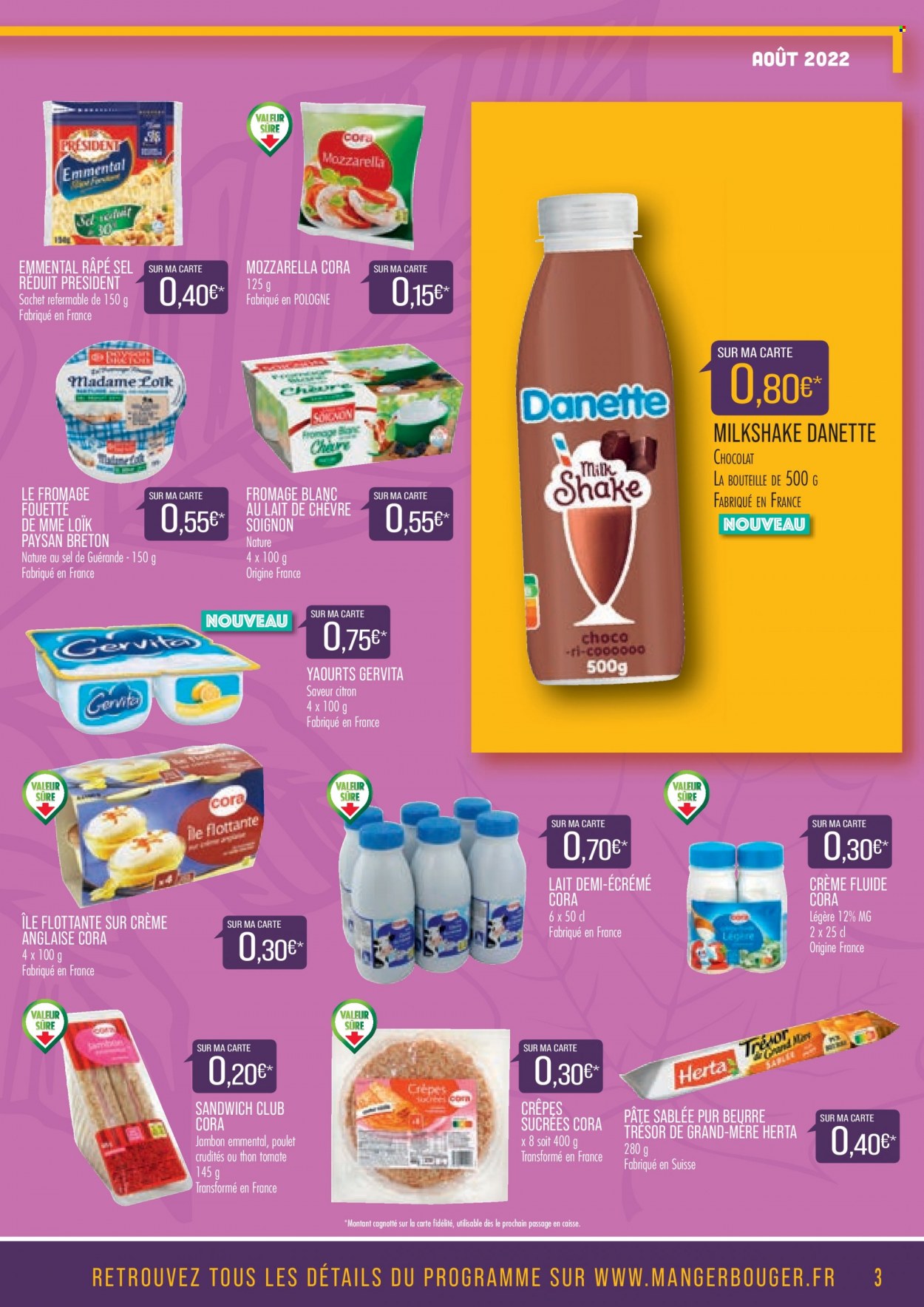 Catalogue Supermarché Match - 01/08/2022 - 31/08/2022. Page 3