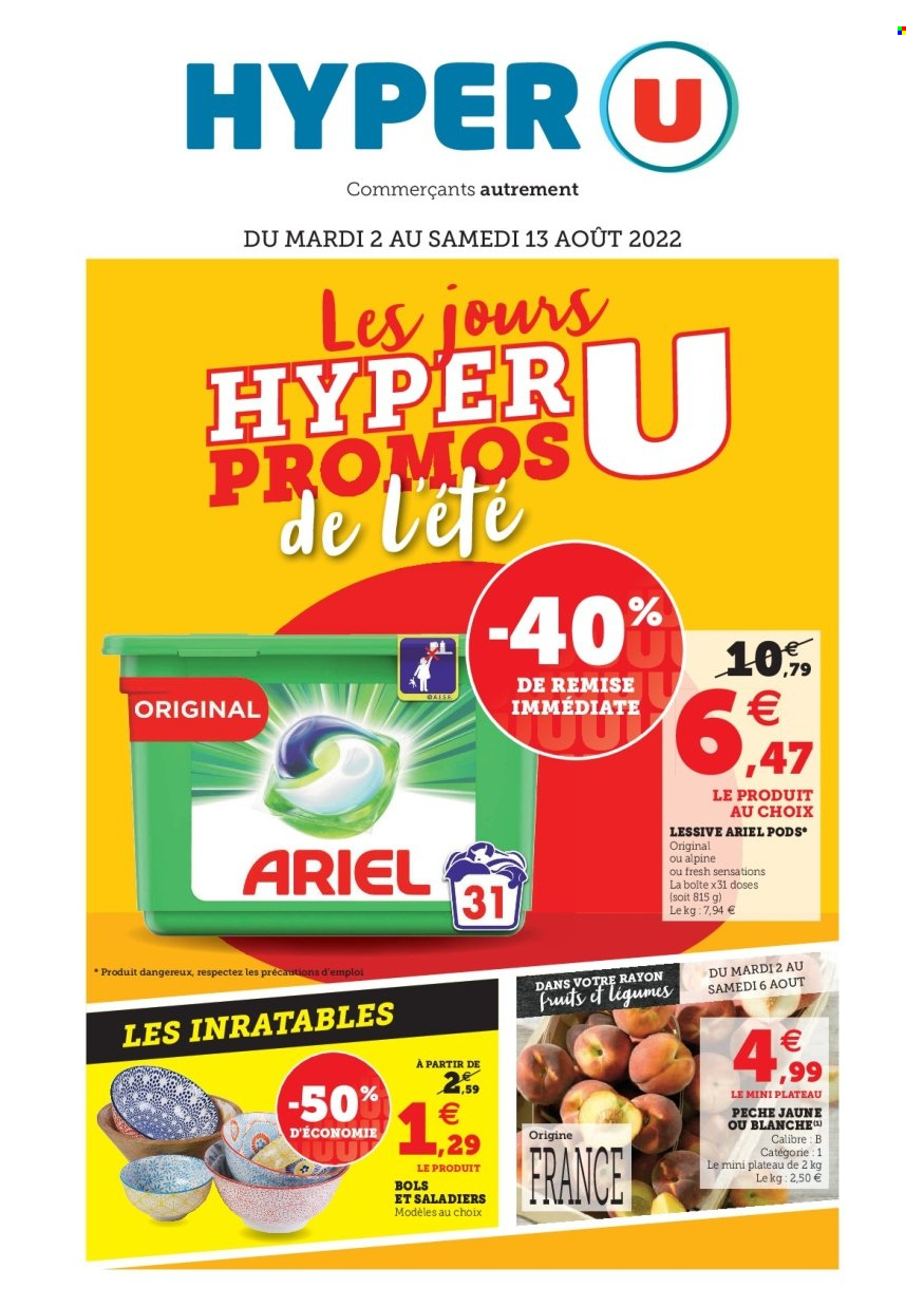Catalogue HYPER U - 02/08/2022 - 13/08/2022. Page 1