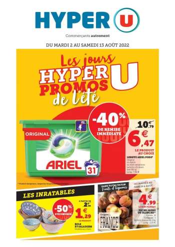 Catalogue HYPER U - 02/08/2022 - 13/08/2022.