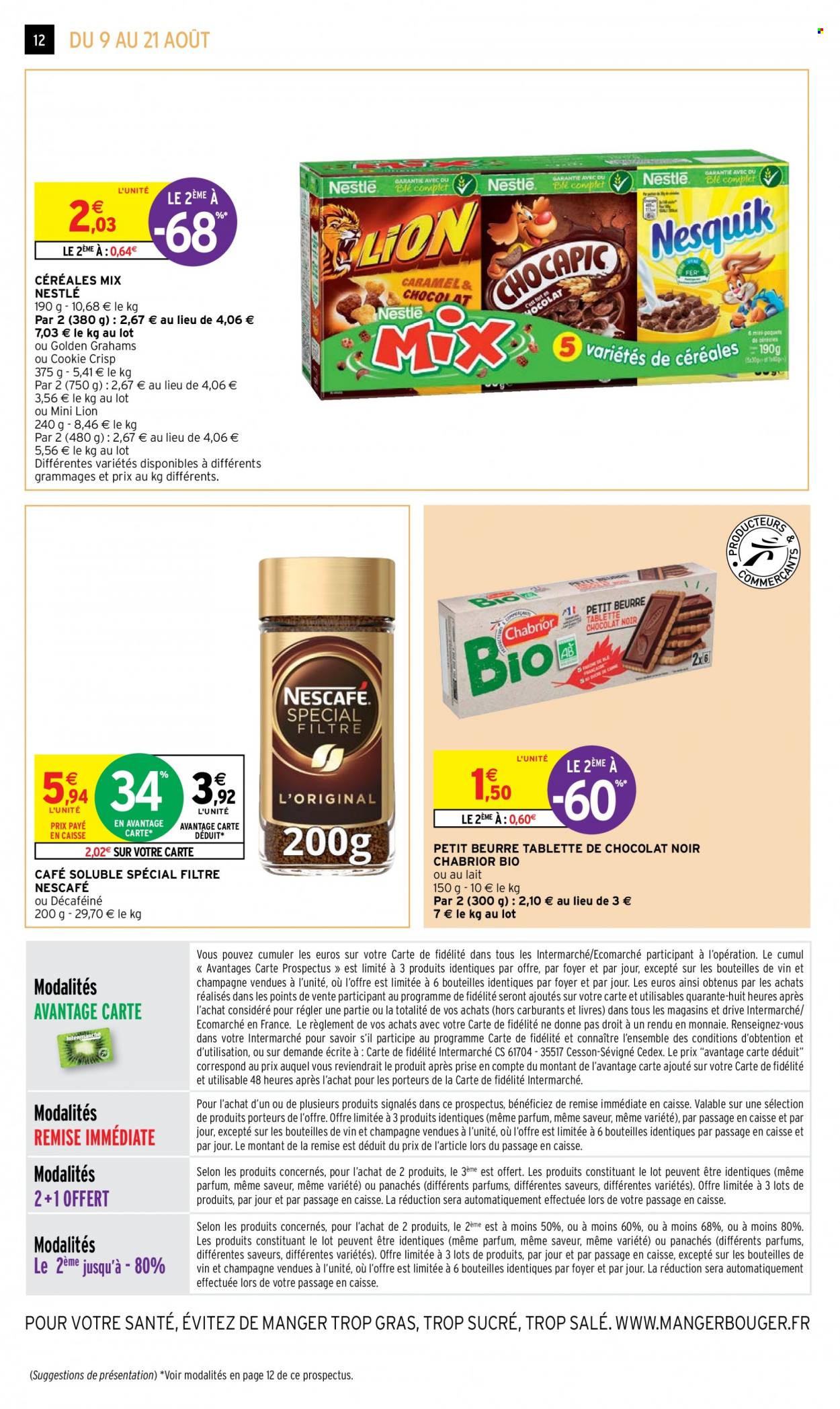 Catalogue Intermarché Express - 09/08/2022 - 21/08/2022. Page 12