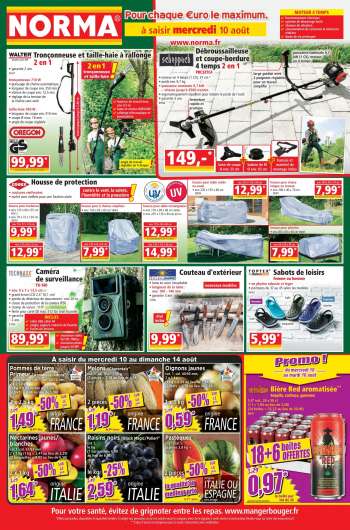 Catalogue Norma - 10/08/2022 - 16/08/2022.