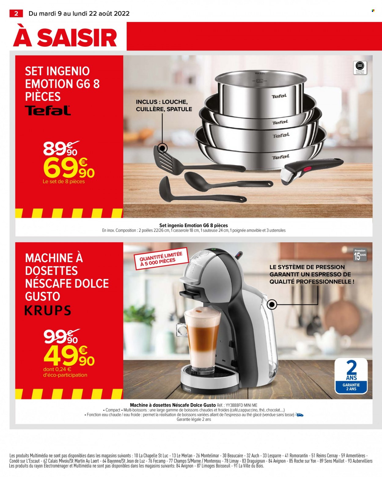 Catalogue Carrefour Hypermarchés - 09/08/2022 - 22/08/2022. Page 2
