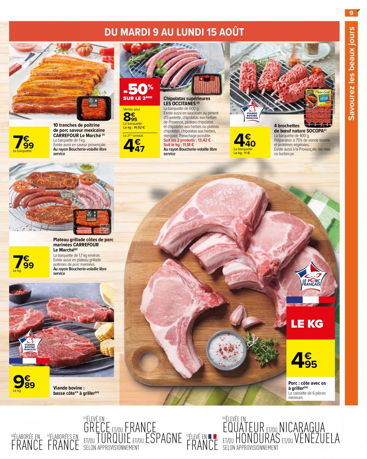 Catalogue Carrefour Hypermarchés - 09/08/2022 - 22/08/2022. Page 9