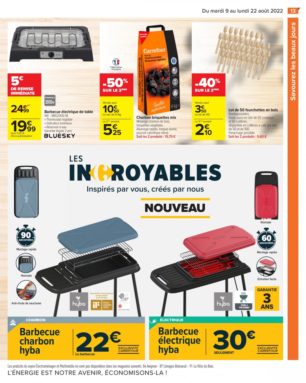 Catalogue Carrefour Hypermarchés - 09/08/2022 - 22/08/2022. Page 13
