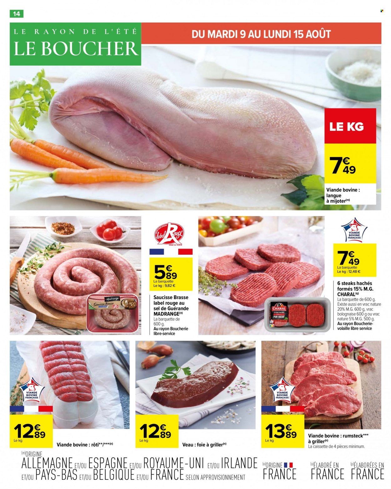Catalogue Carrefour Hypermarchés - 09/08/2022 - 22/08/2022. Page 14