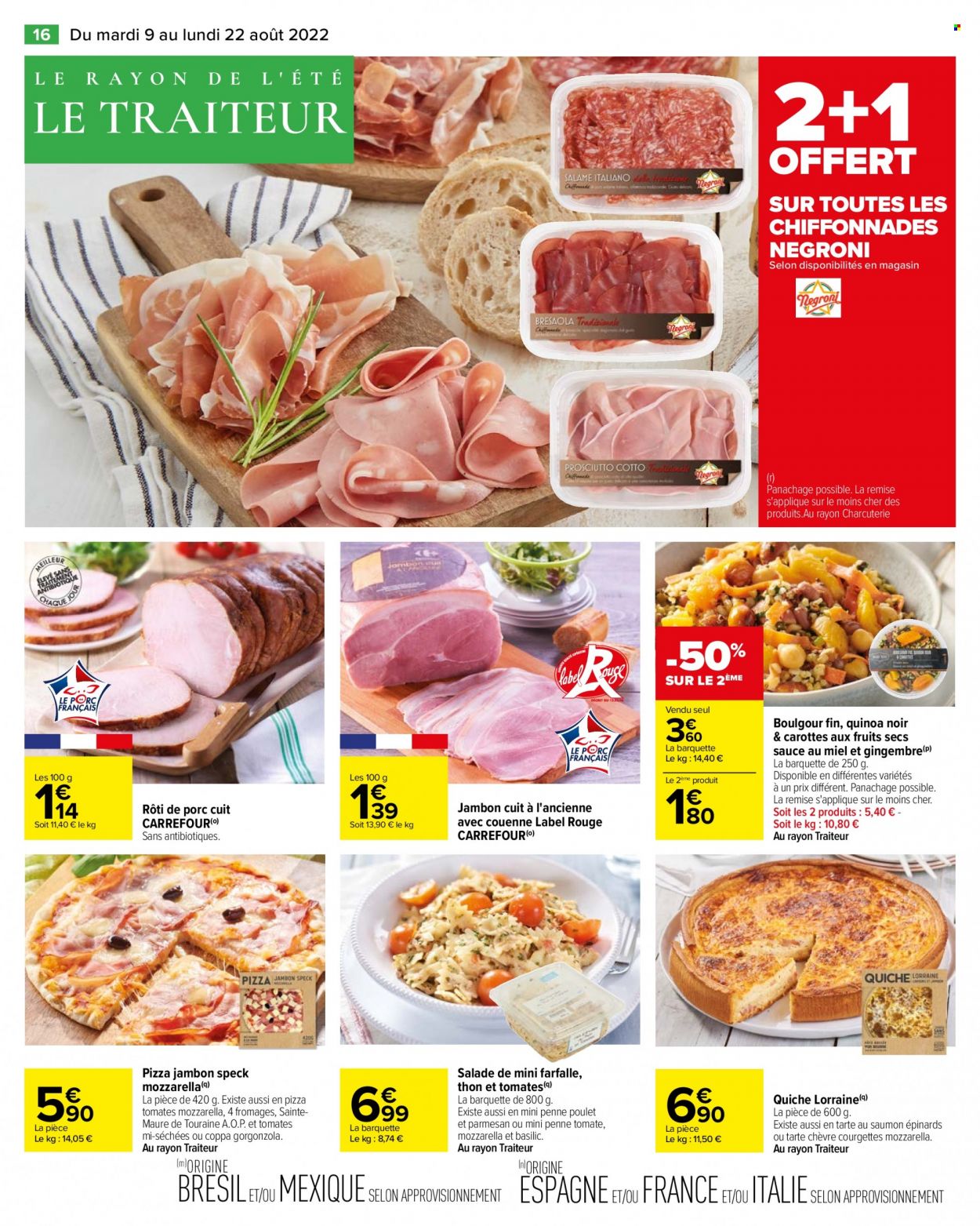 Catalogue Carrefour Hypermarchés - 09/08/2022 - 22/08/2022. Page 16