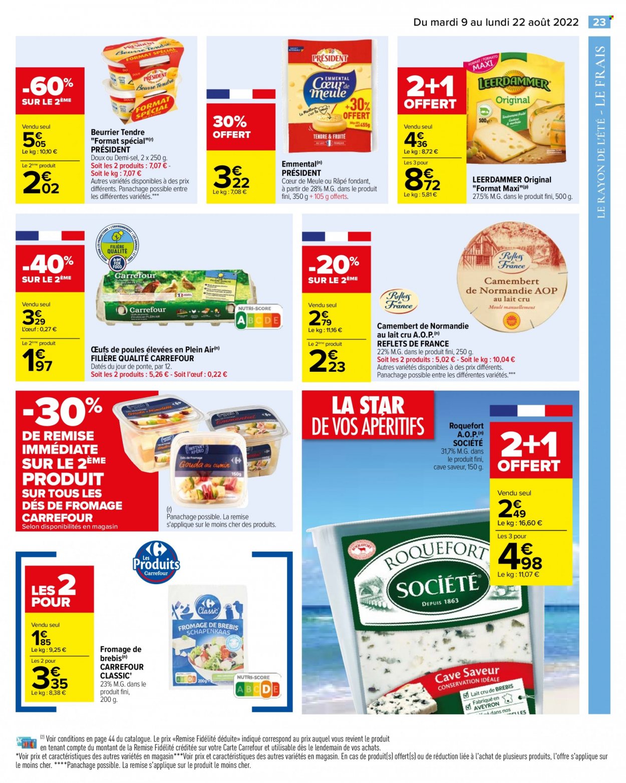 Catalogue Carrefour Hypermarchés - 09/08/2022 - 22/08/2022. Page 23