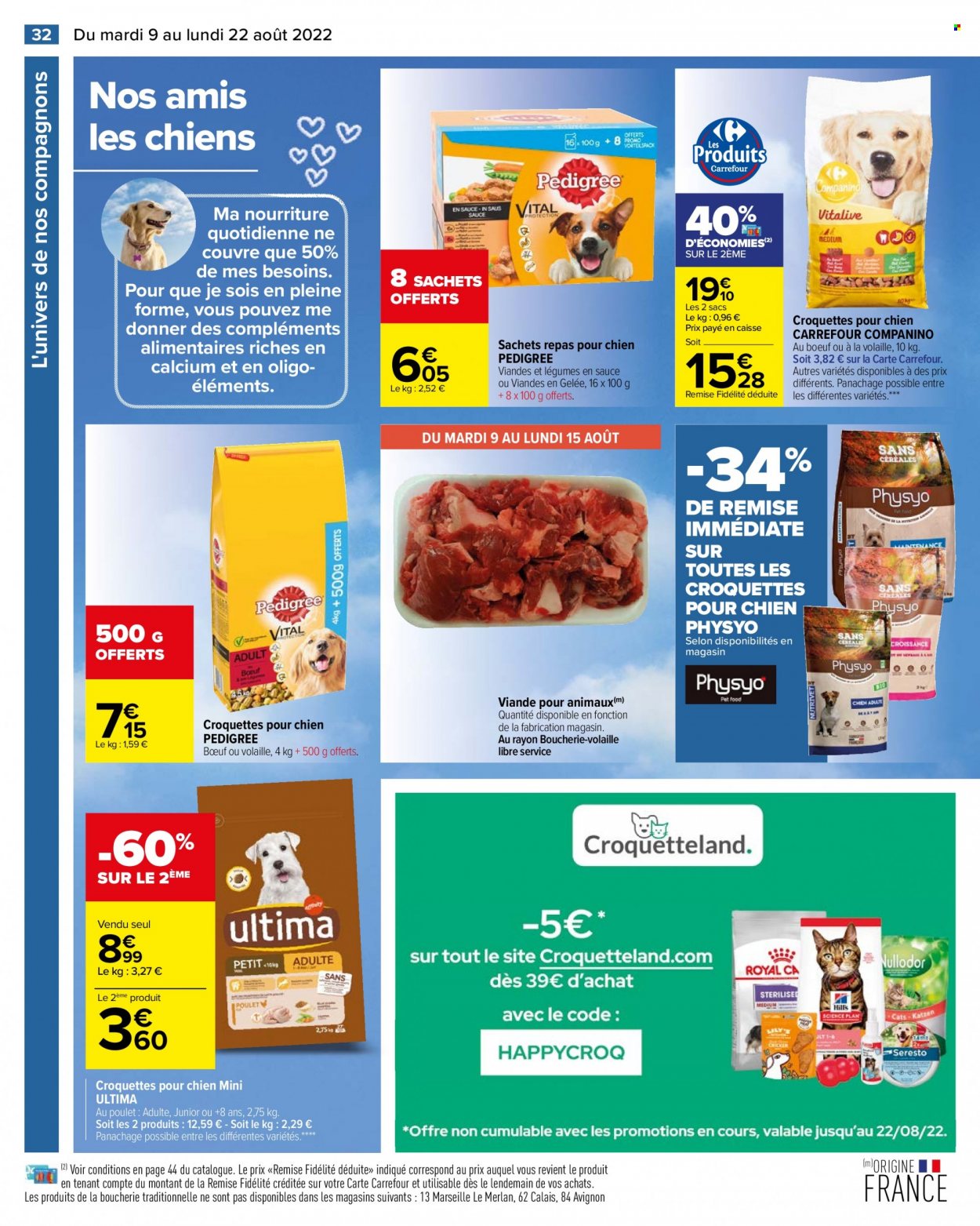 Catalogue Carrefour Hypermarchés - 09/08/2022 - 22/08/2022. Page 32