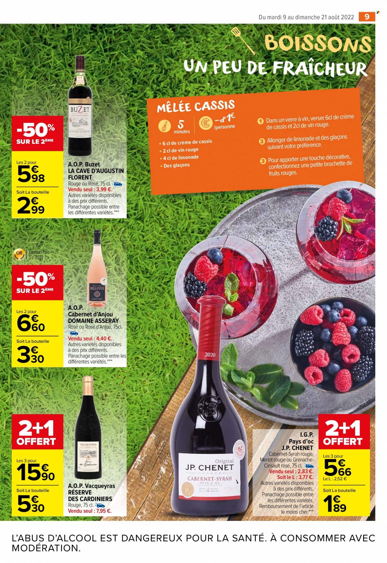 Catalogue Carrefour Market - 09/08/2022 - 21/08/2022. Page 9