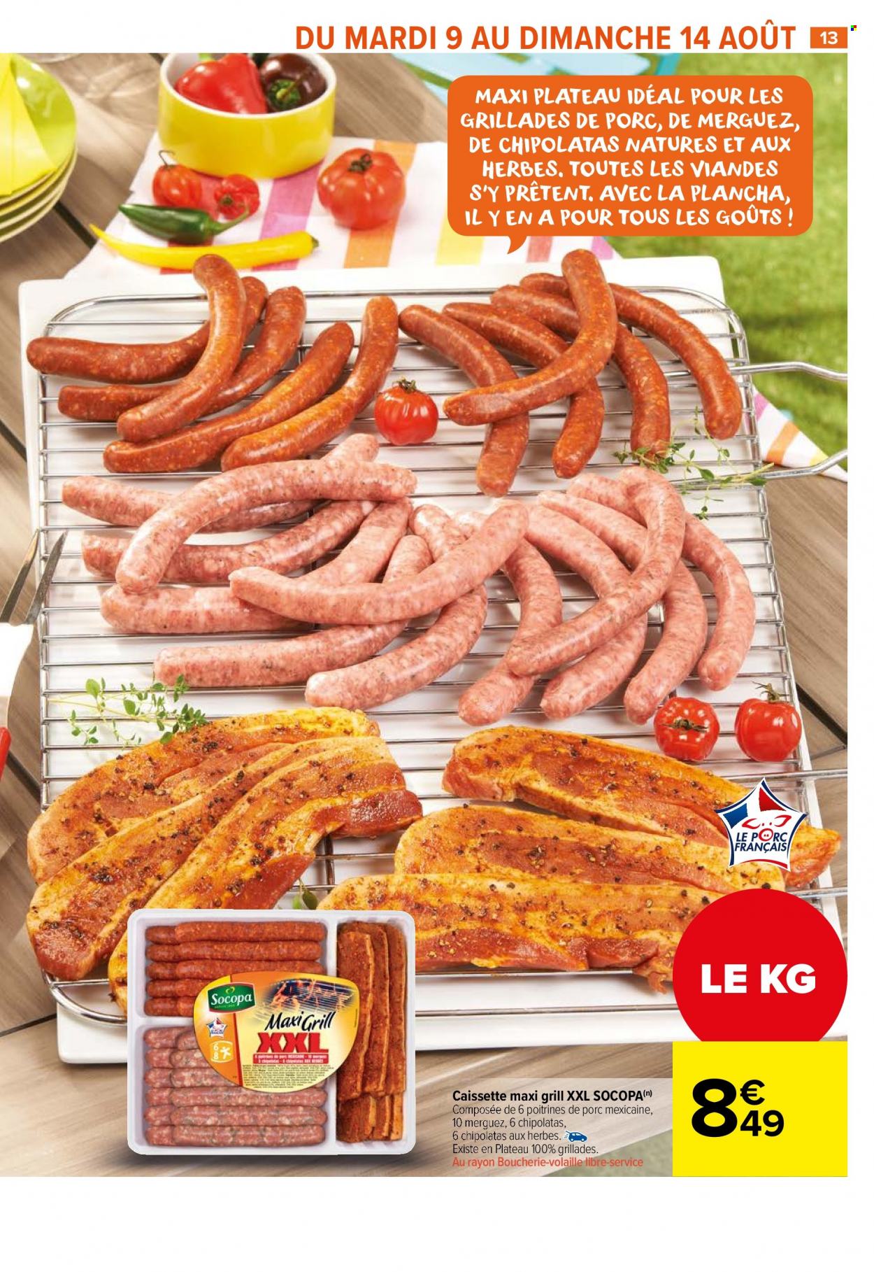 Catalogue Carrefour Market - 09/08/2022 - 21/08/2022. Page 13